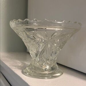 Anchor Hocking Vase or Punch Bowl Base